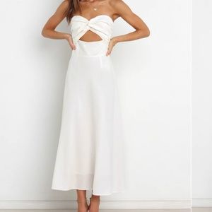 Petal and pup White Rosetta dress